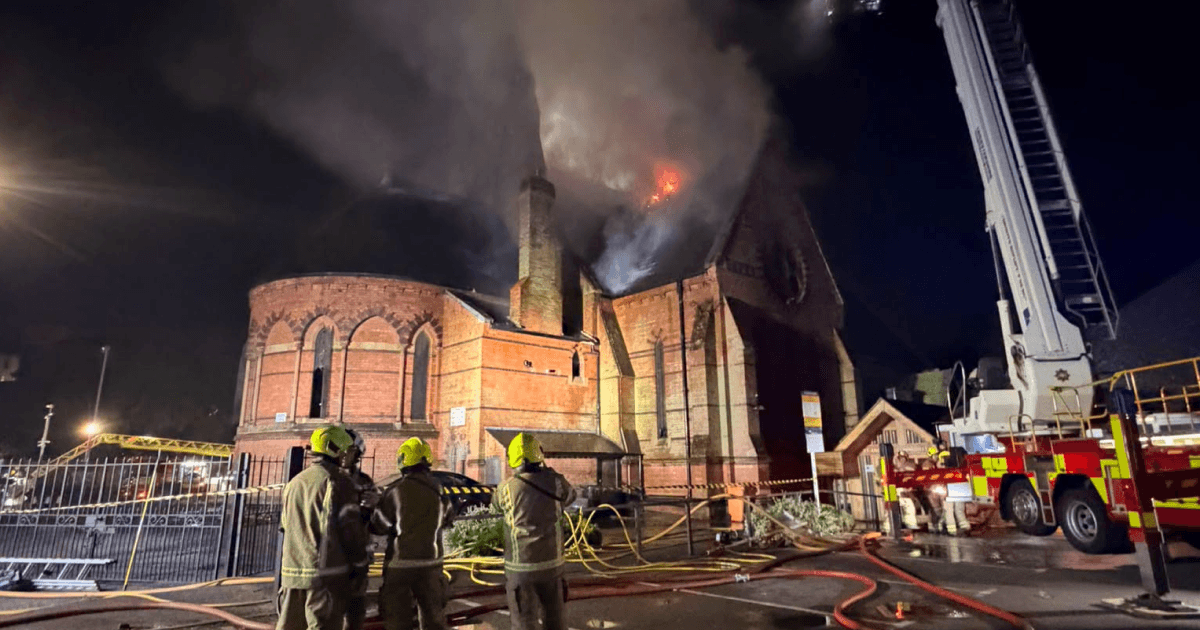 Fire severely damages historic Leicester Anglican church