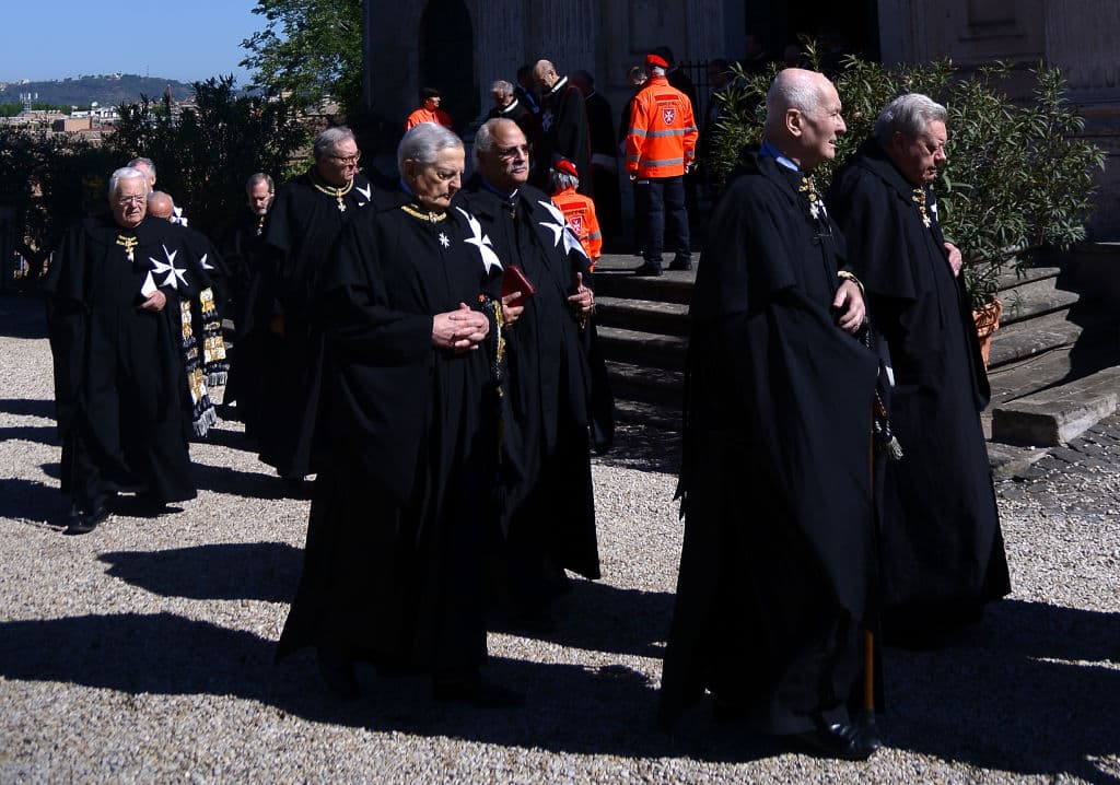 Pope holds talks with Order of Malta leadership over reform dispute