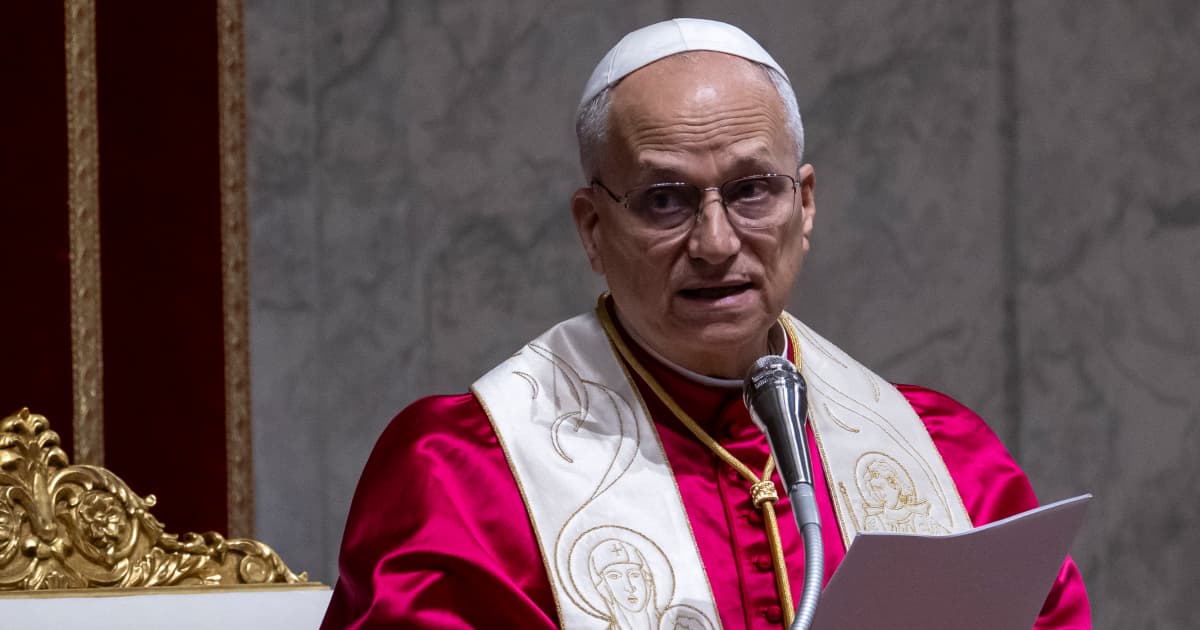 Pope Leo says he “will not shy away from the Gospel” after Trump attack